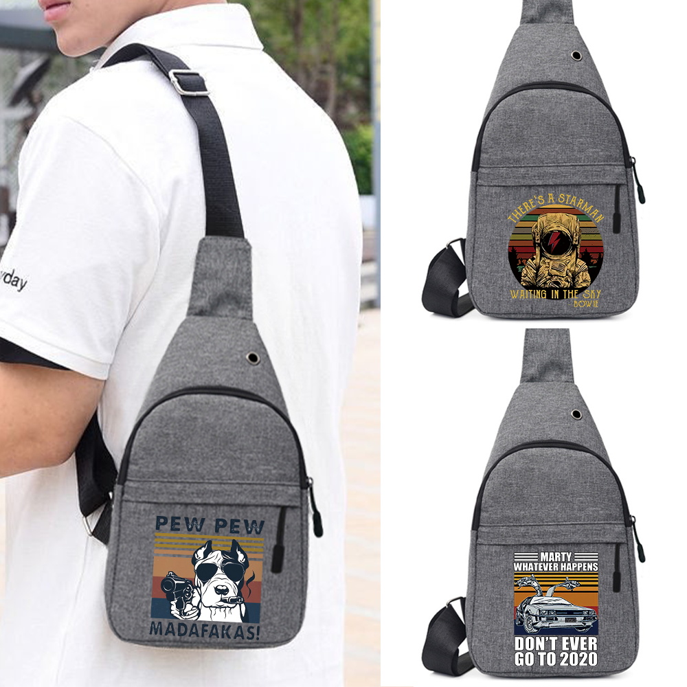 Cycling To Commute - Crossbody Bags Single Shoulder Chest Bags