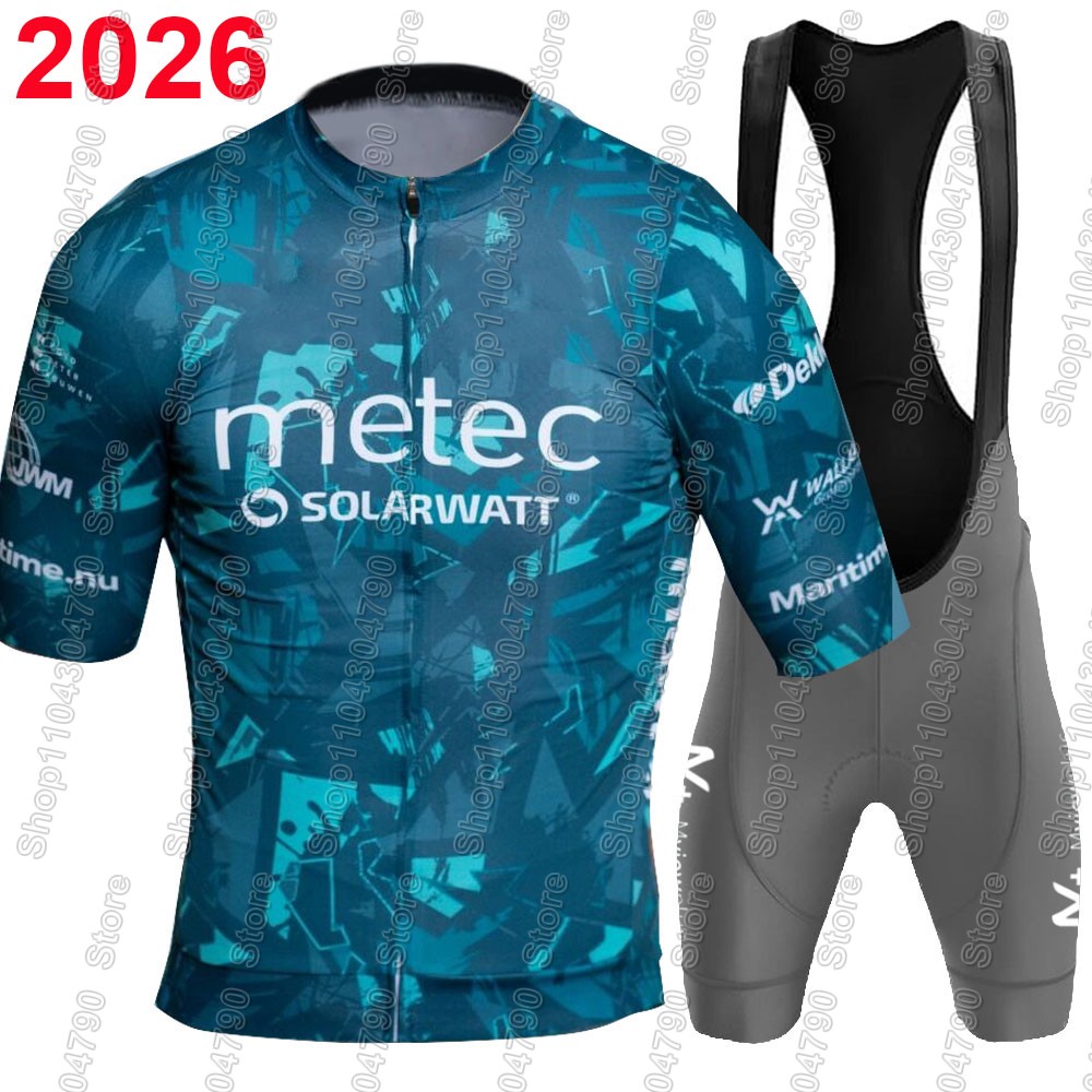 Cycling Commute Shorts - Metec-SOLARWATT 2026 Team Cycling Jersey Set