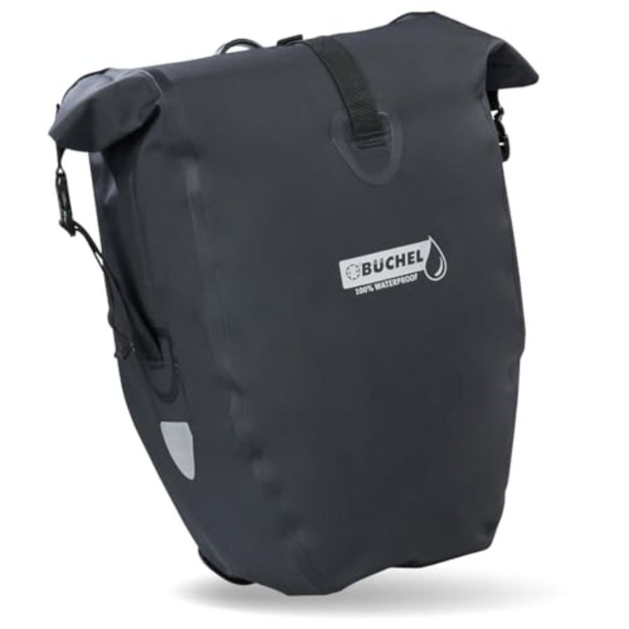 Waterproof Cycling Commute - Bike pannier rack bag for grocery
