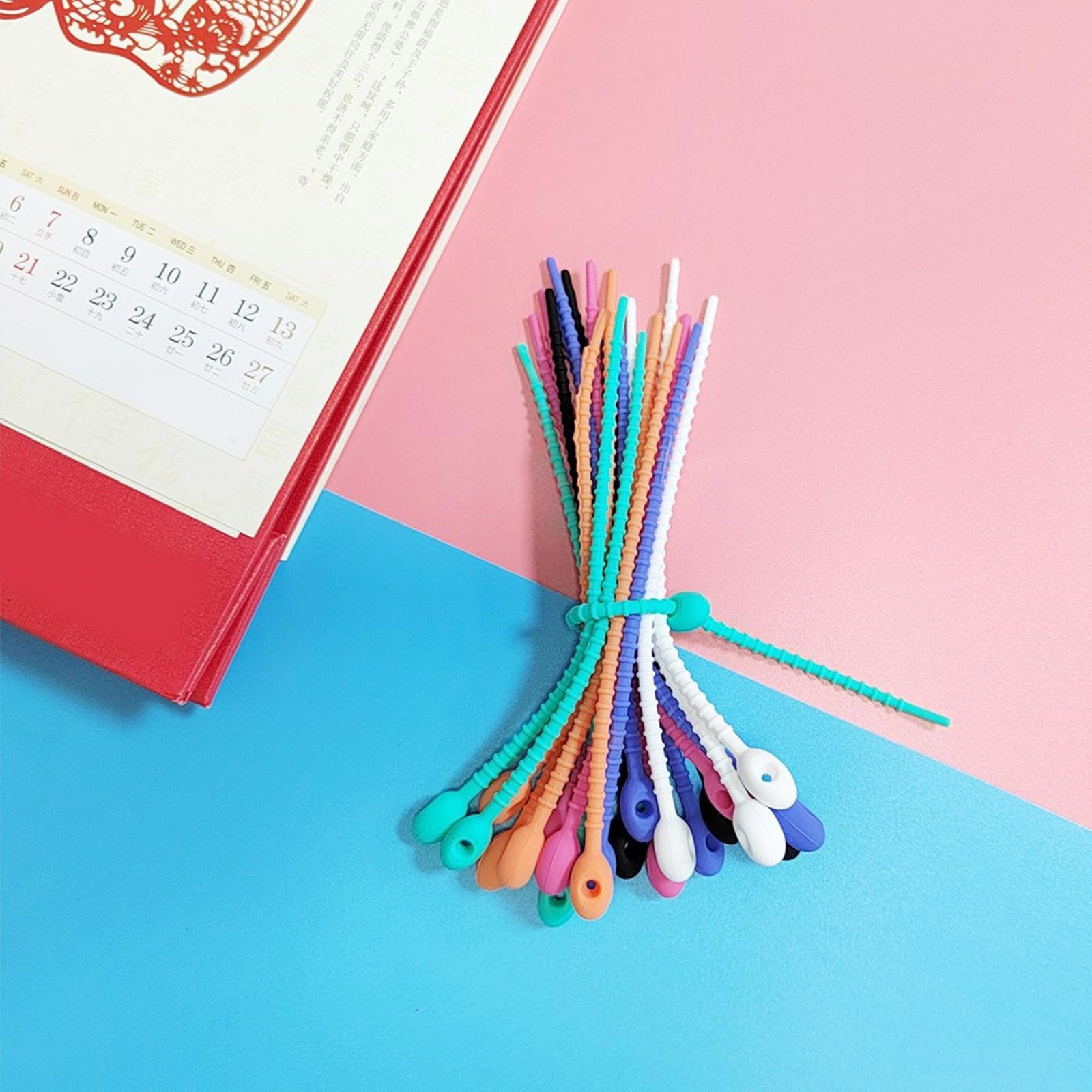 Silicone Cable Ties, 30PCS Reu - Cable Lock Flexible review and price