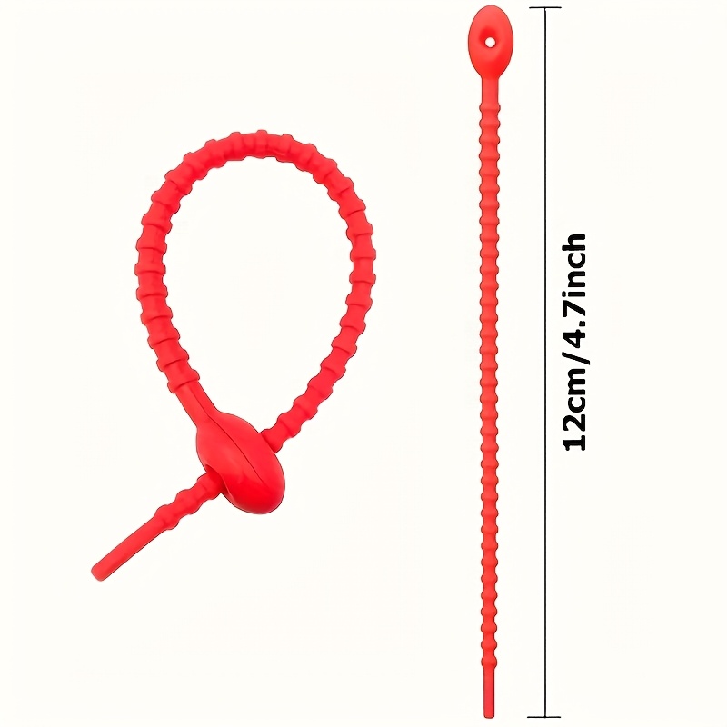 Silicone Cable Ties, 30PCS Reu - Cable Lock Flexible review and price