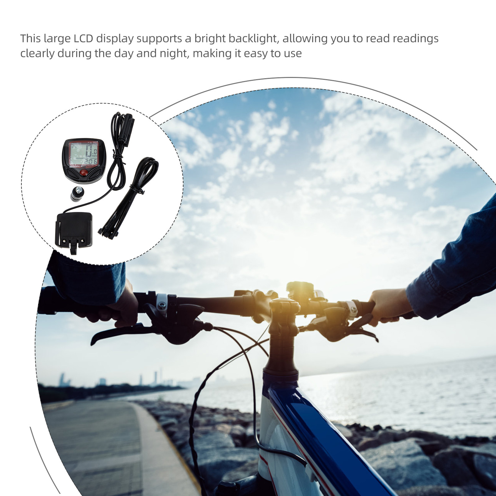 1Set Professional Bike Speedom - Waterproof Cycling Commute review and price