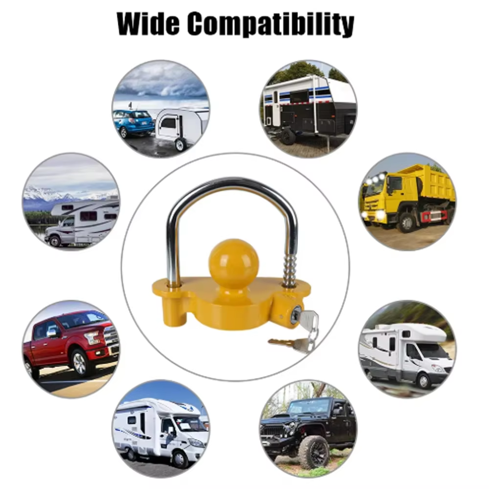 Heavy Duty Trailer Hitch Lock  - U Lock Heavy Duty review and price