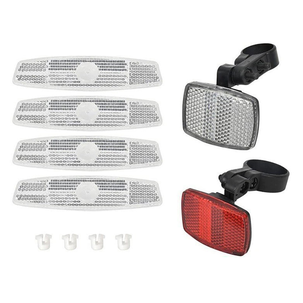 Enhance Visibility Front Rear  - Spoke Reflector Set review and price