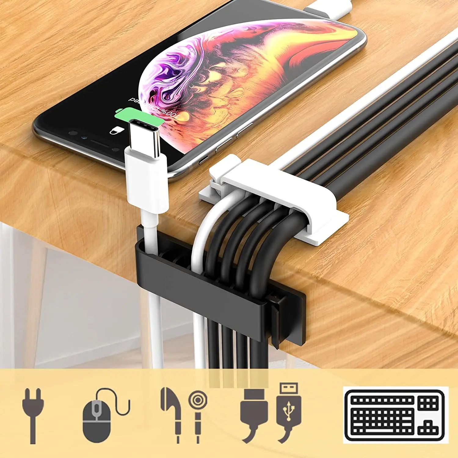 Flexible Silicone Cable Organi - Cable Lock Flexible review and price