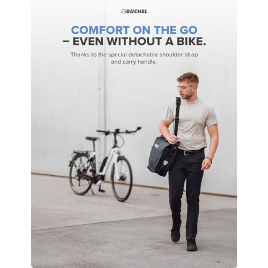 Bike pannier rack bag for groc - Waterproof Cycling Commute review and price