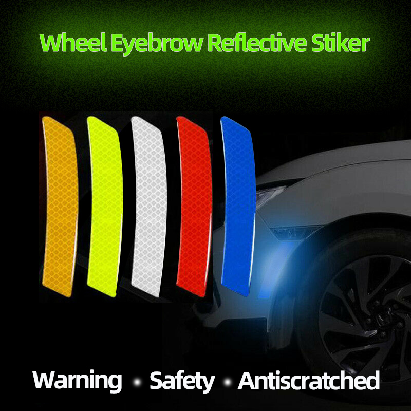 4Pcs/Set Car Reflective Sticke - Spoke Reflector Set review and price