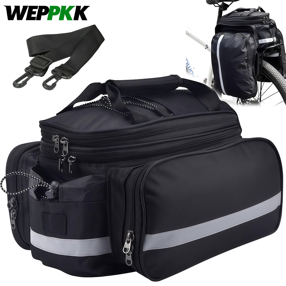 Bike Rear Rack Bag Bicycle Tru - Cycling Commute Rain review and price