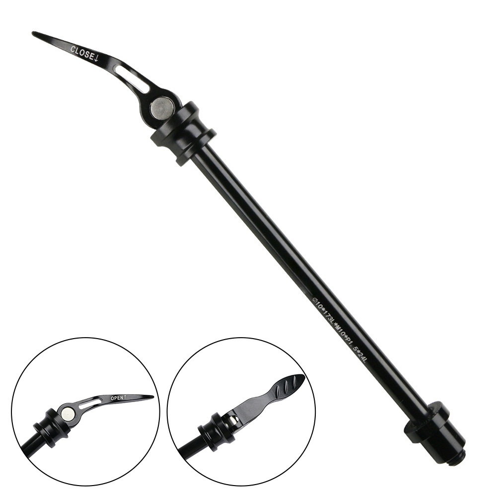 Black 10x135mm Bike Thru Axle  - Dynamo Hub Front review and price