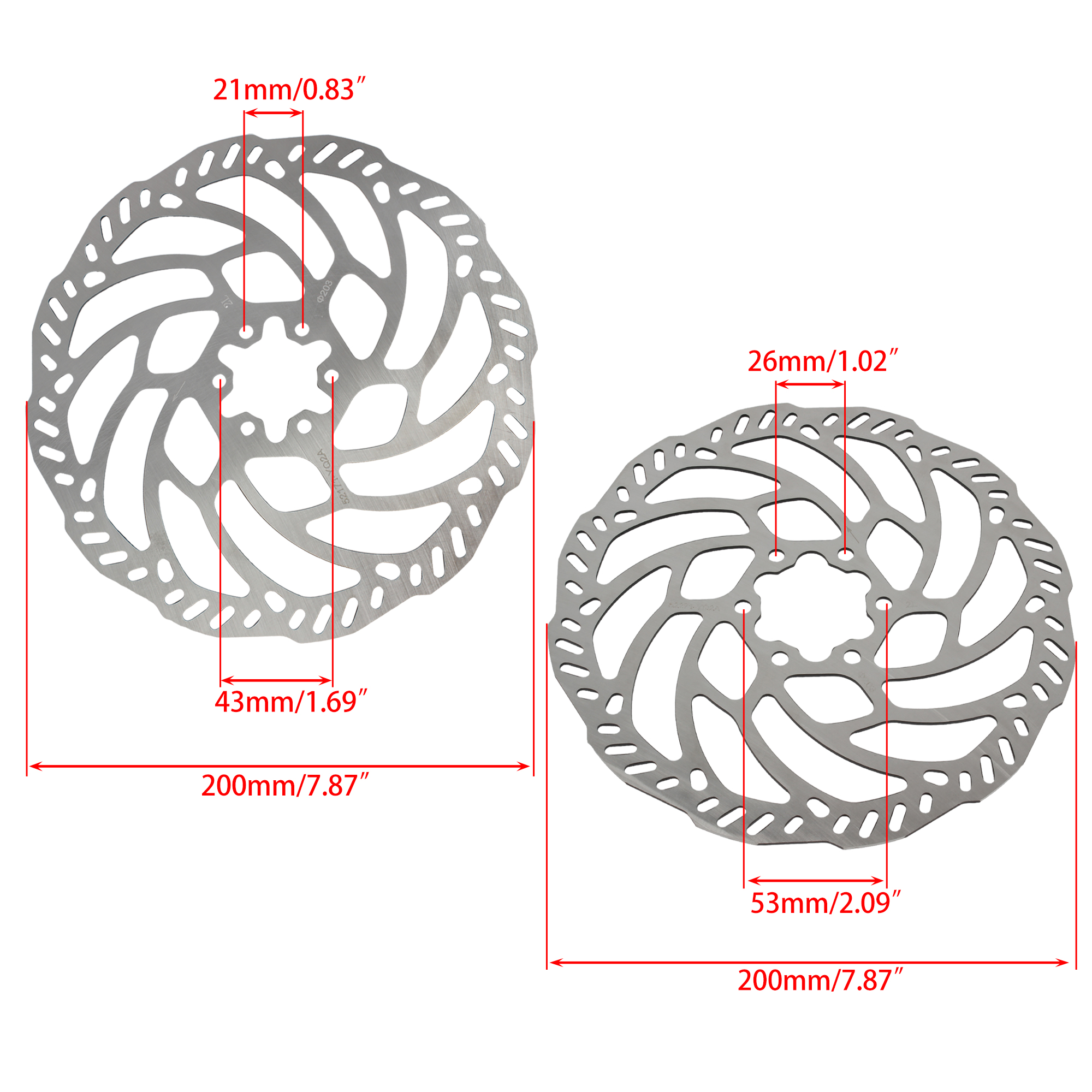 Ebike Front Rear Brake Disc Ro - Bike Light Front Rear review and price