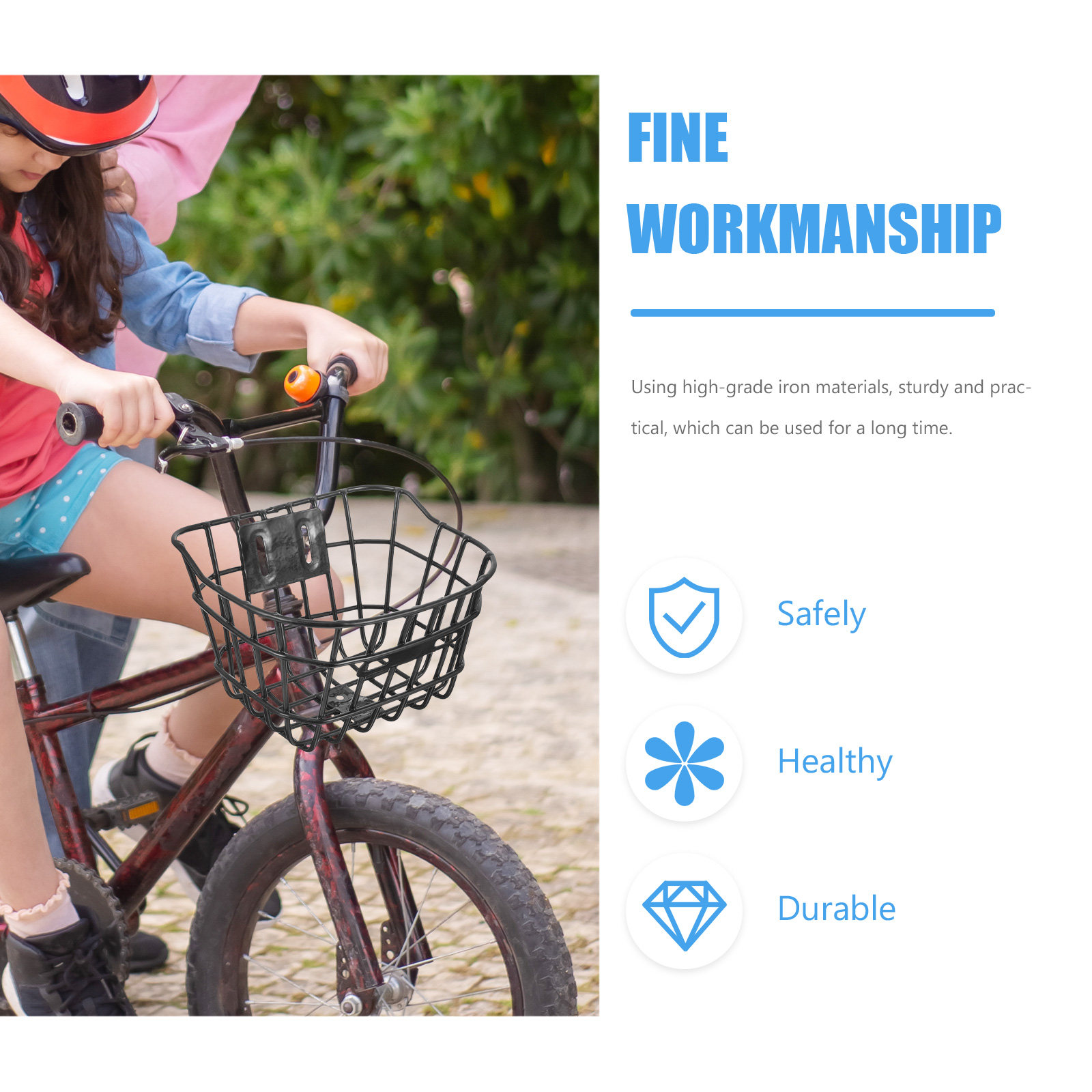 Heavy Duty Thickened Iron Bike - Cycling To Commute review and price