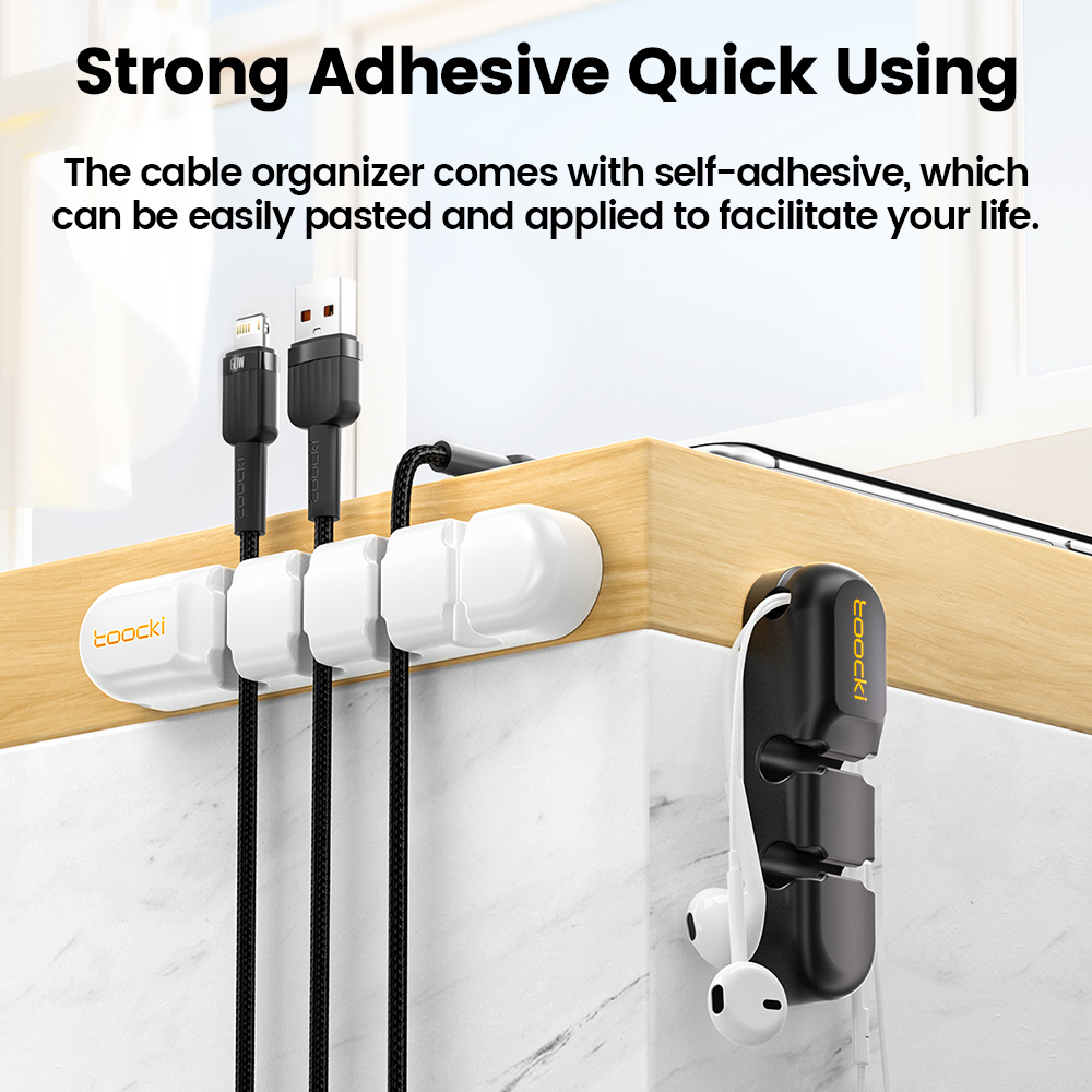 Toocki Cable Organizer 3 5 7 H - Cable Lock Flexible review and price