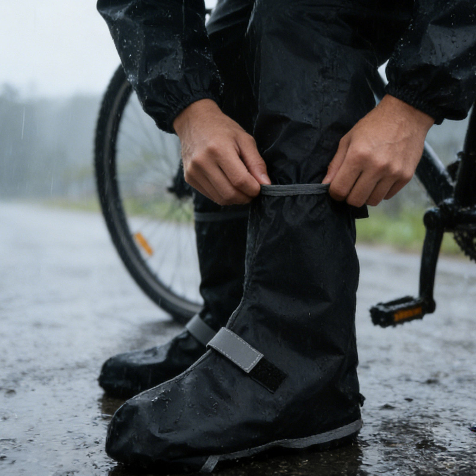 1Pair Waterproof Rain Shoe Cov - Cycling Commute Rain review and price