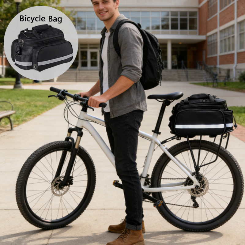 1pcs Bicycle Trunk Bag Bike Re - Waterproof Cycling Commute review and price