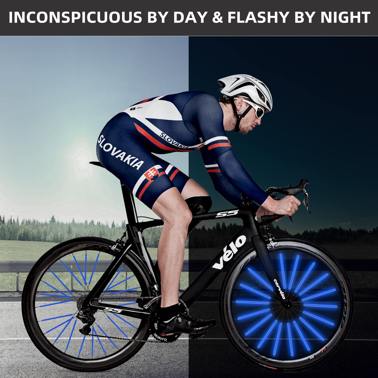 Bicycle Spoke Reflectors Set,  - Spoke Reflector Set review and price