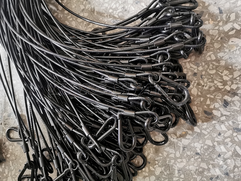 10pcs/lot Black 3mm*70cm Cable - Cable Lock Flexible review and price