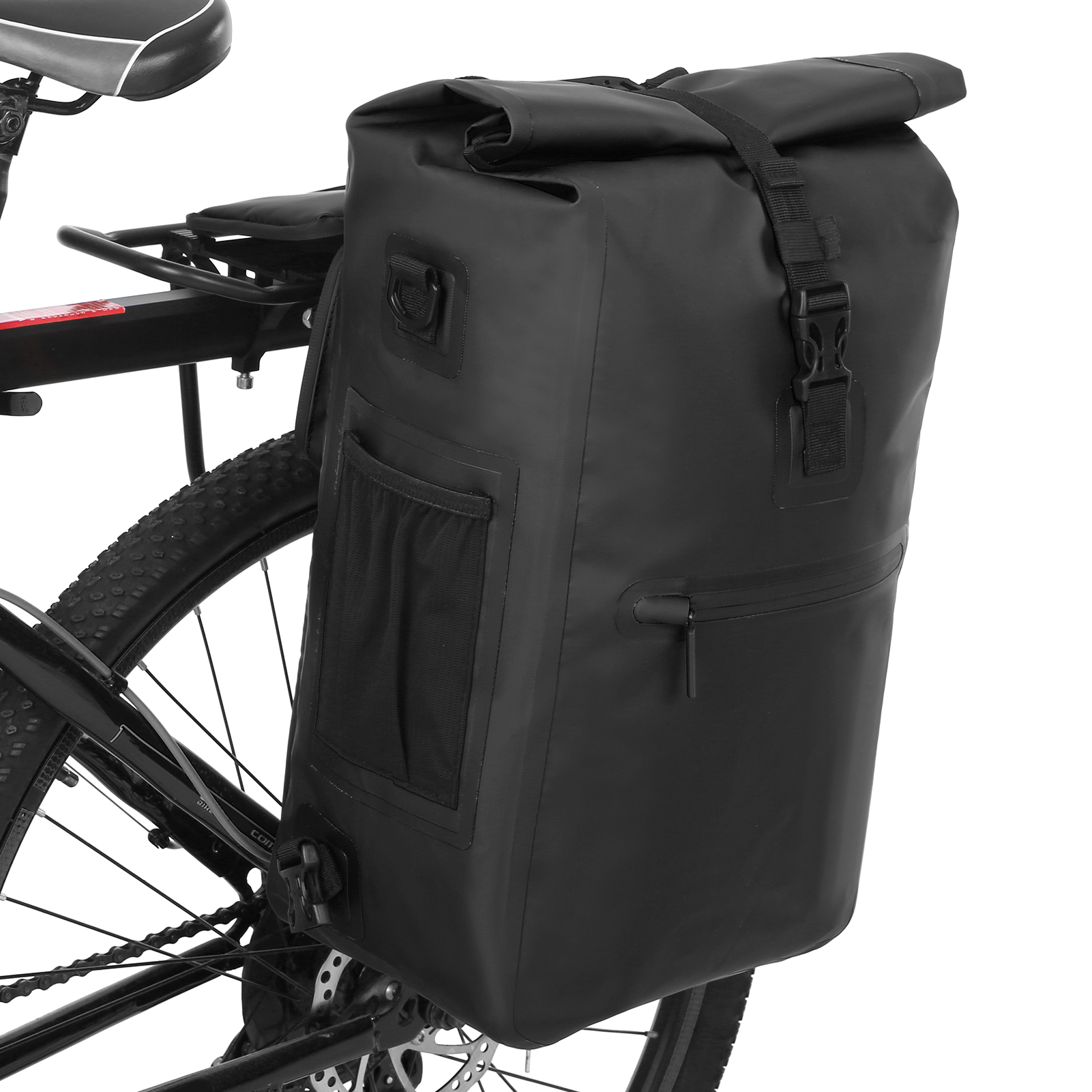 3-in-1 Waterproof Bike Pannier - Cycling Commuter Backpack Laptop review and price