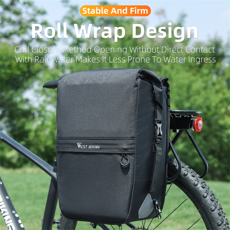 WEST BIKING 17-29L Bicycle Pan - Waterproof Cycling Commute review and price
