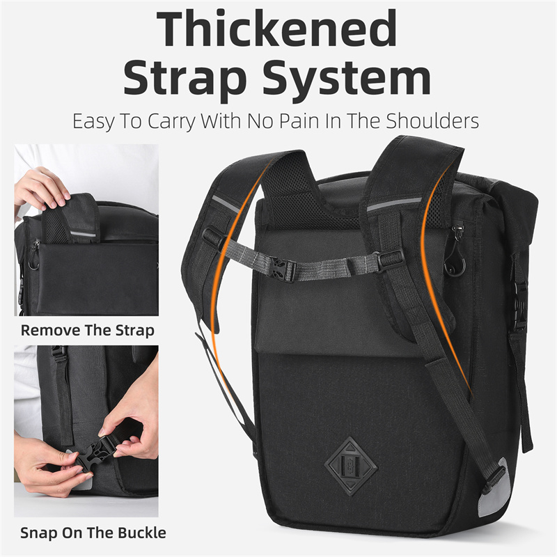 WEST BIKING 17-29L Bicycle Pan - Waterproof Cycling Commute review and price