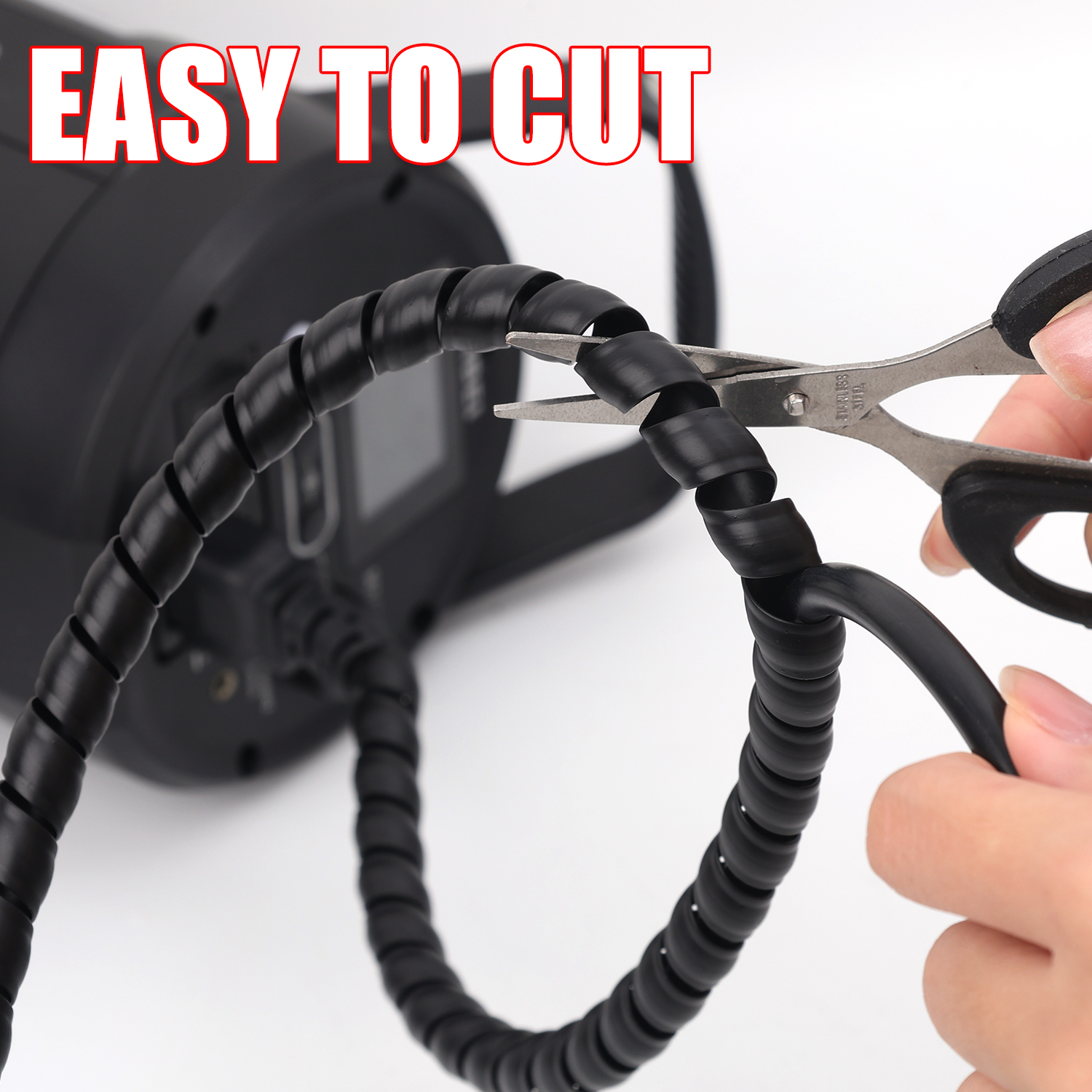 1-10M Spiral Cable Wire Wrap F - Cable Lock Flexible review and price