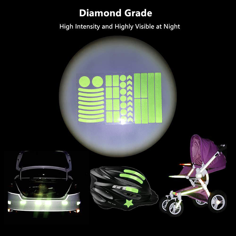 1 Set Car Tire Reflective Stic - Spoke Reflector Set review and price
