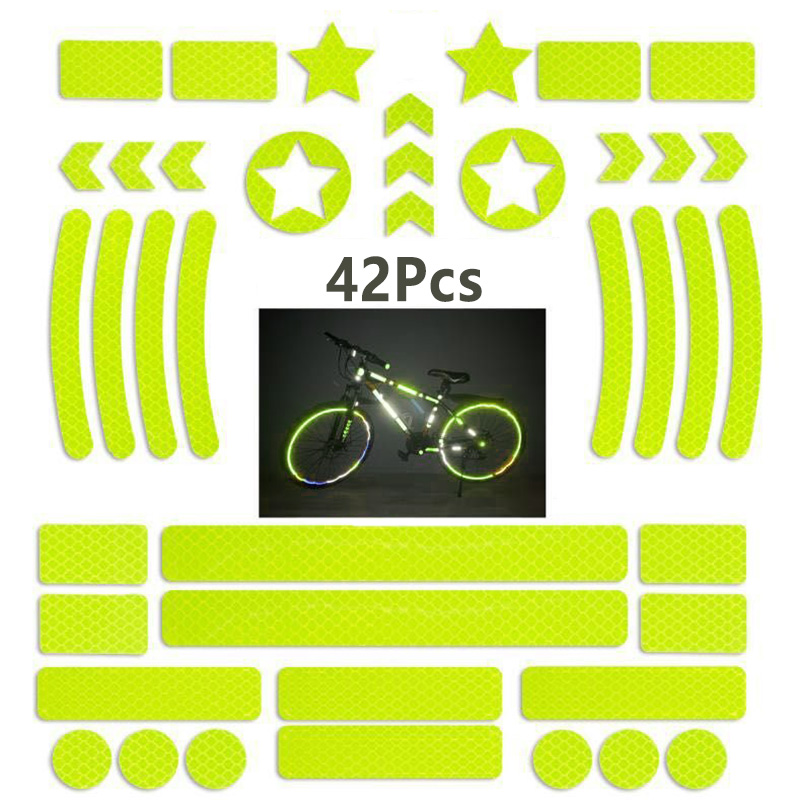 1 Set Car Tire Reflective Stic - Spoke Reflector Set review and price