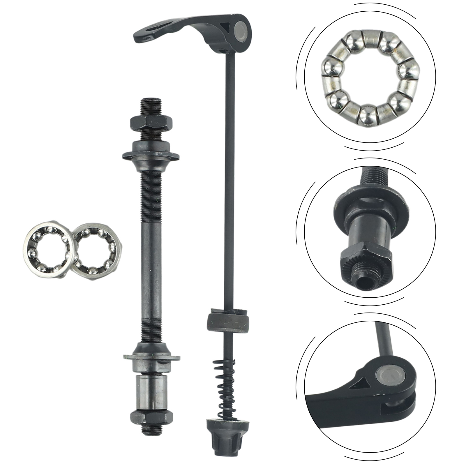 1 Set MTB Bike Axle Front Rear - Dynamo Hub Front review and price