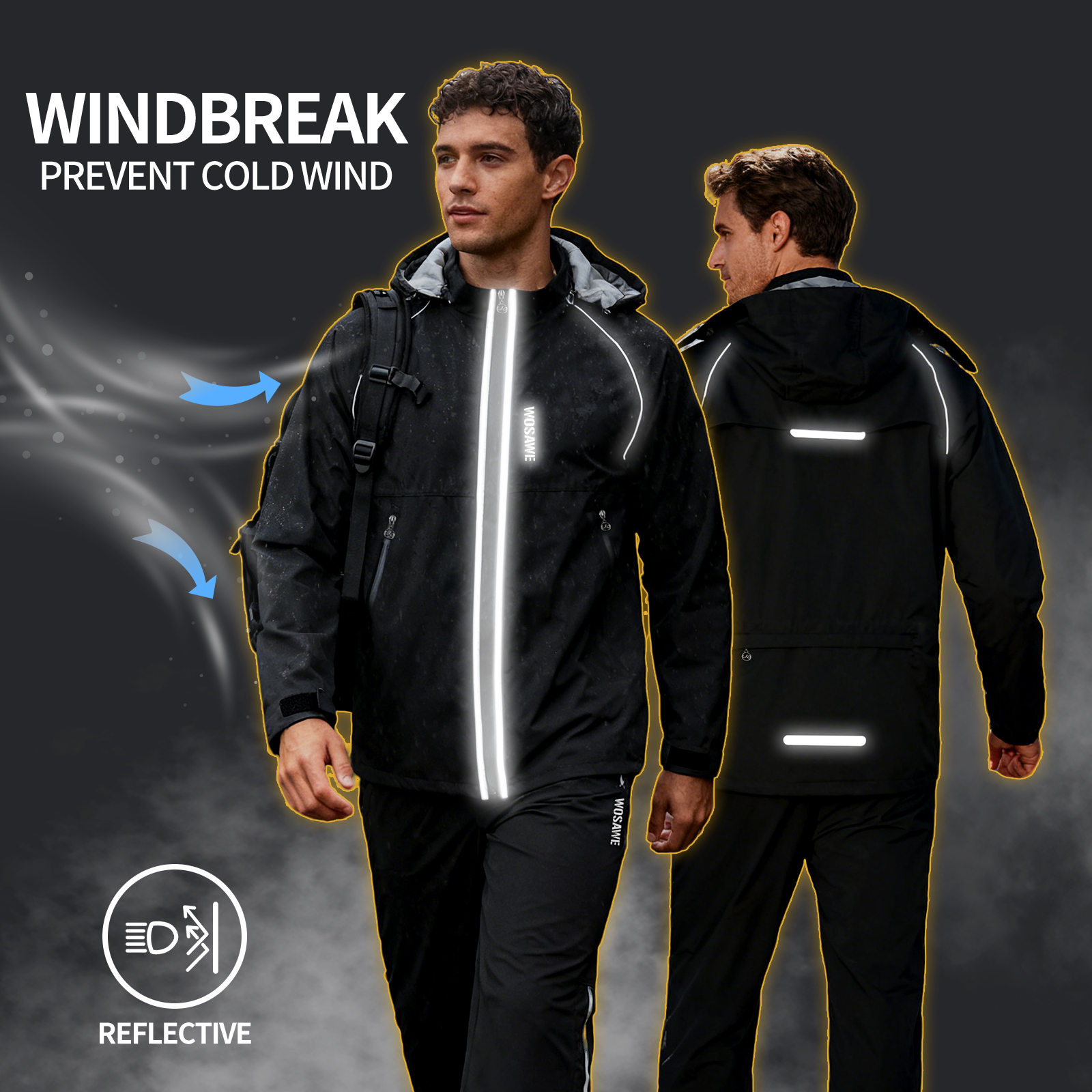 WOSAWE Reflective Motorcycle R - Cycling Commute Rain review and price