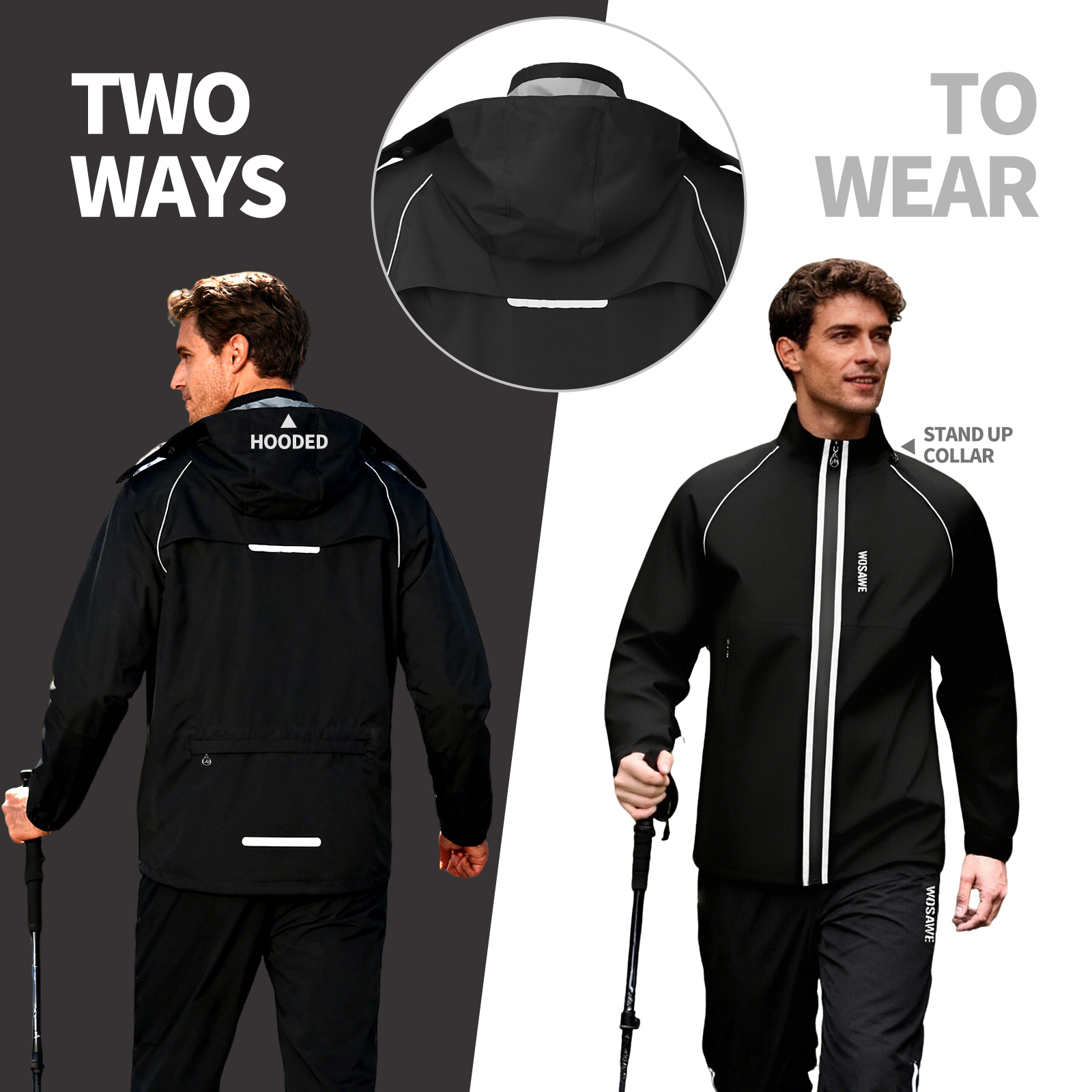 WOSAWE Reflective Motorcycle R - Cycling Commute Rain review and price
