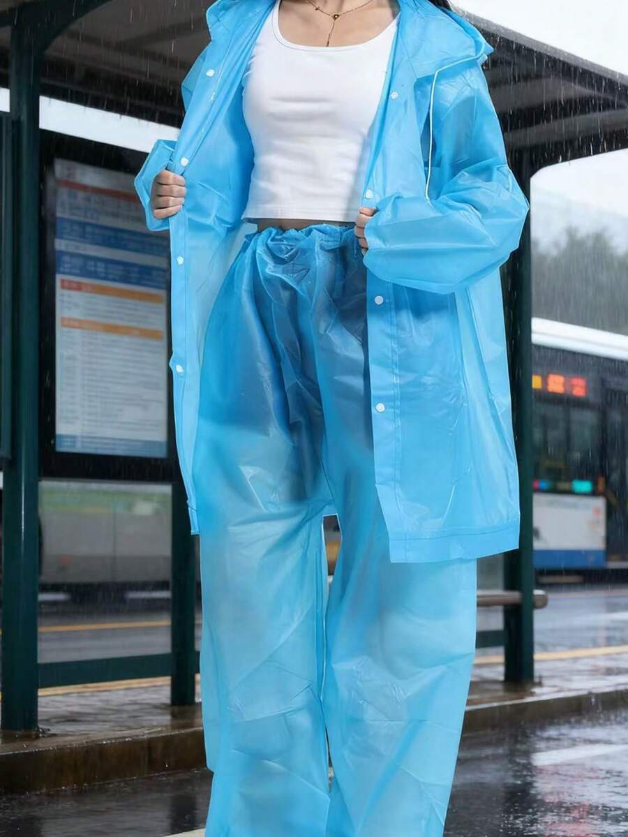 2pcs Unisex full-body rain sui - Cycling Commute Rain review and price
