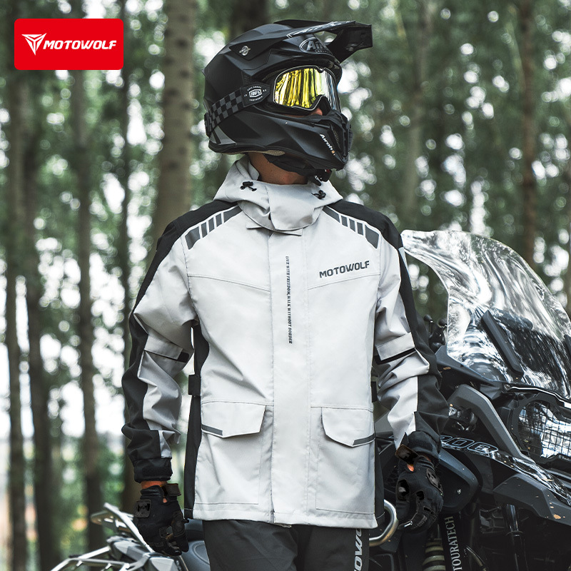 Motowolf Reflective Motorcycle - Cycling Commute Rain review and price